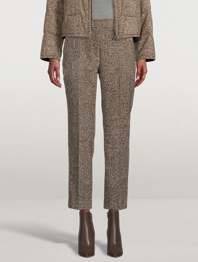 Flavi Tweed Bouclé Trousers