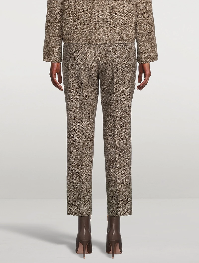 Flavi Tweed Bouclé Trousers