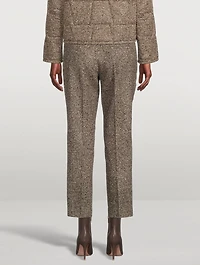 Flavi Tweed Bouclé Trousers