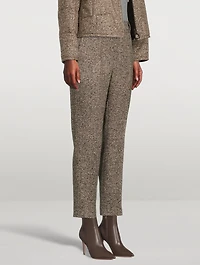 Flavi Tweed Bouclé Trousers