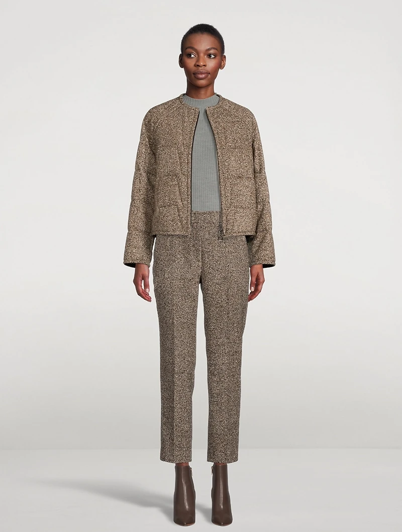 Flavi Tweed Bouclé Trousers