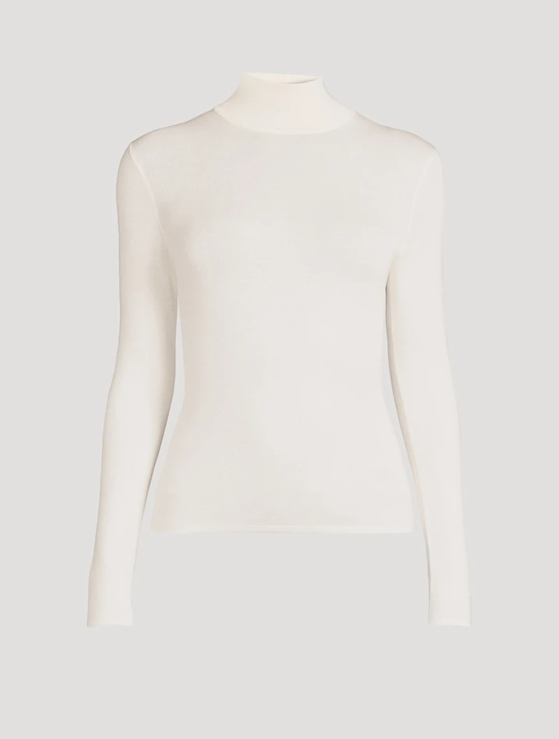 Cashmere And Silk Turtleneck