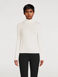 Cashmere And Silk Turtleneck