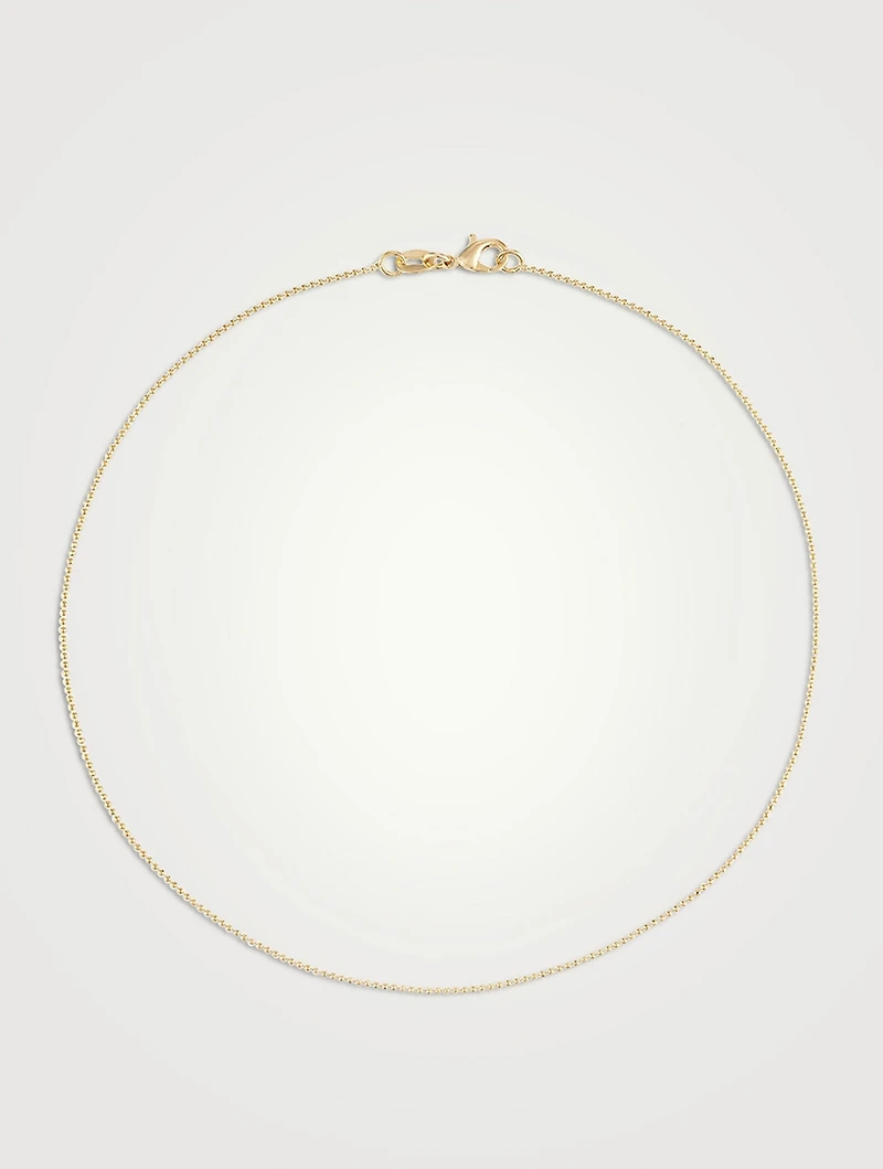 1.5mm Ball Chain Necklace