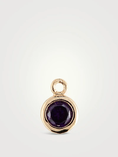 February Birthstone Charm