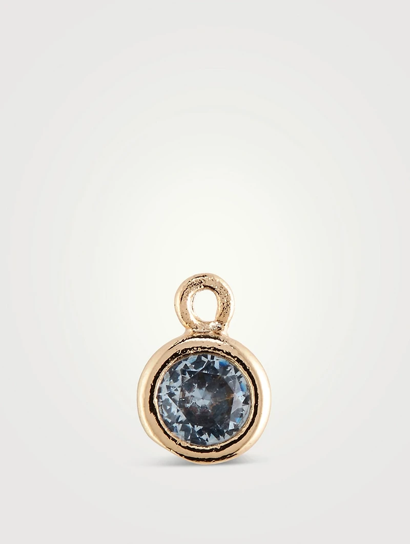 March Birthstone Charm