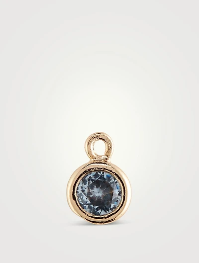 March Birthstone Charm