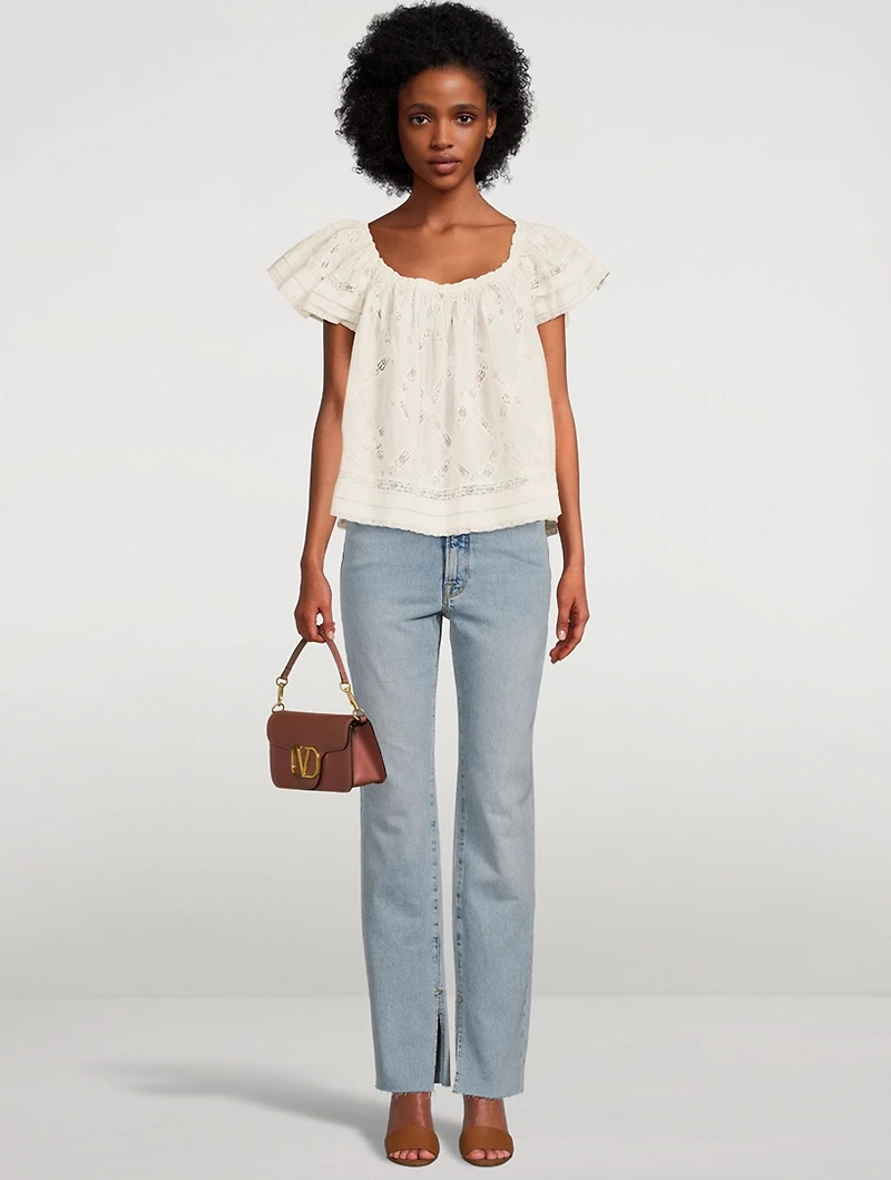 Good Boy Split-Hem Boyfriend Jeans