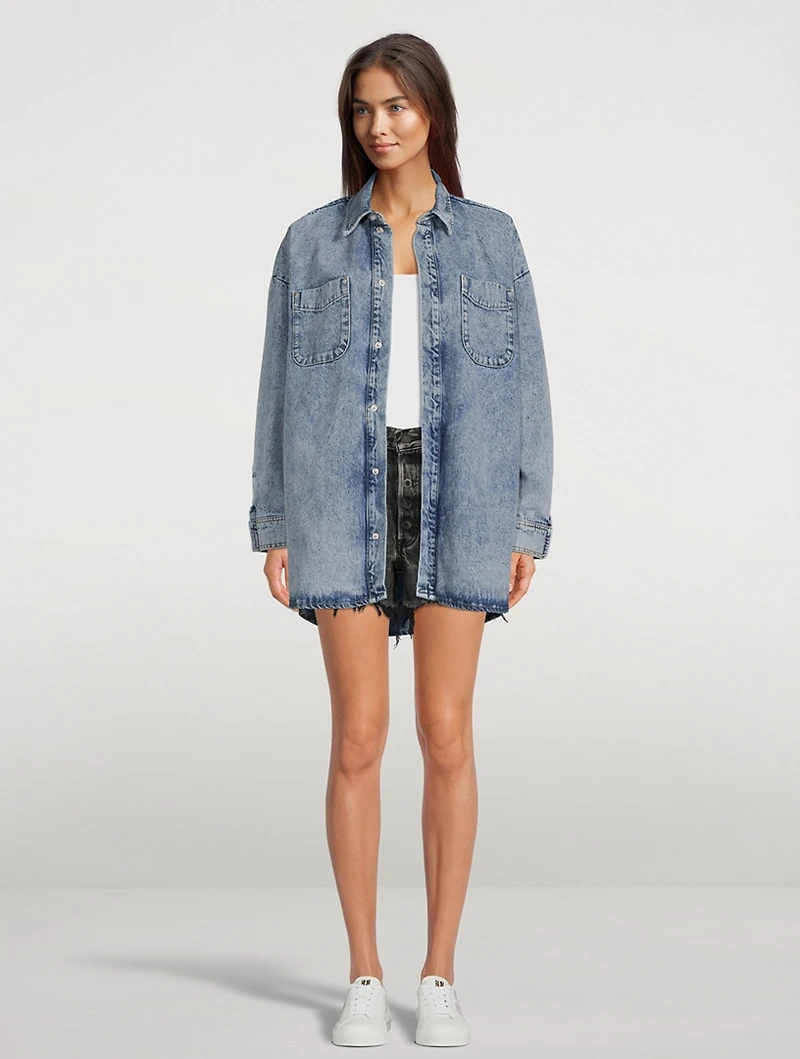 Denim Shacket