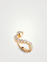 Grand Ensemble Ocean 18K Gold Diamond Ring