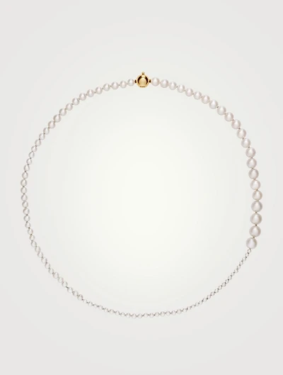 Petite Peggy 14K Gold Pearl Strand Necklace