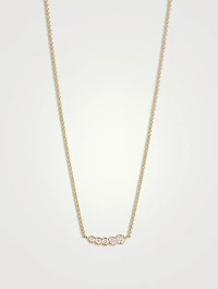 Lune 18K Gold Diamond Necklace