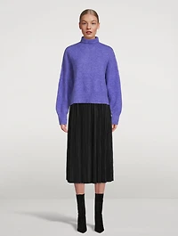 Nola Wool and Alpaca Turtleneck Sweater