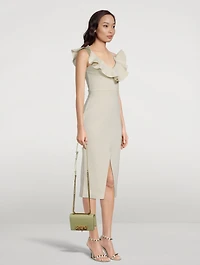 Ruffled Midi Dress