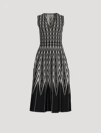Jacquard Midi Dress