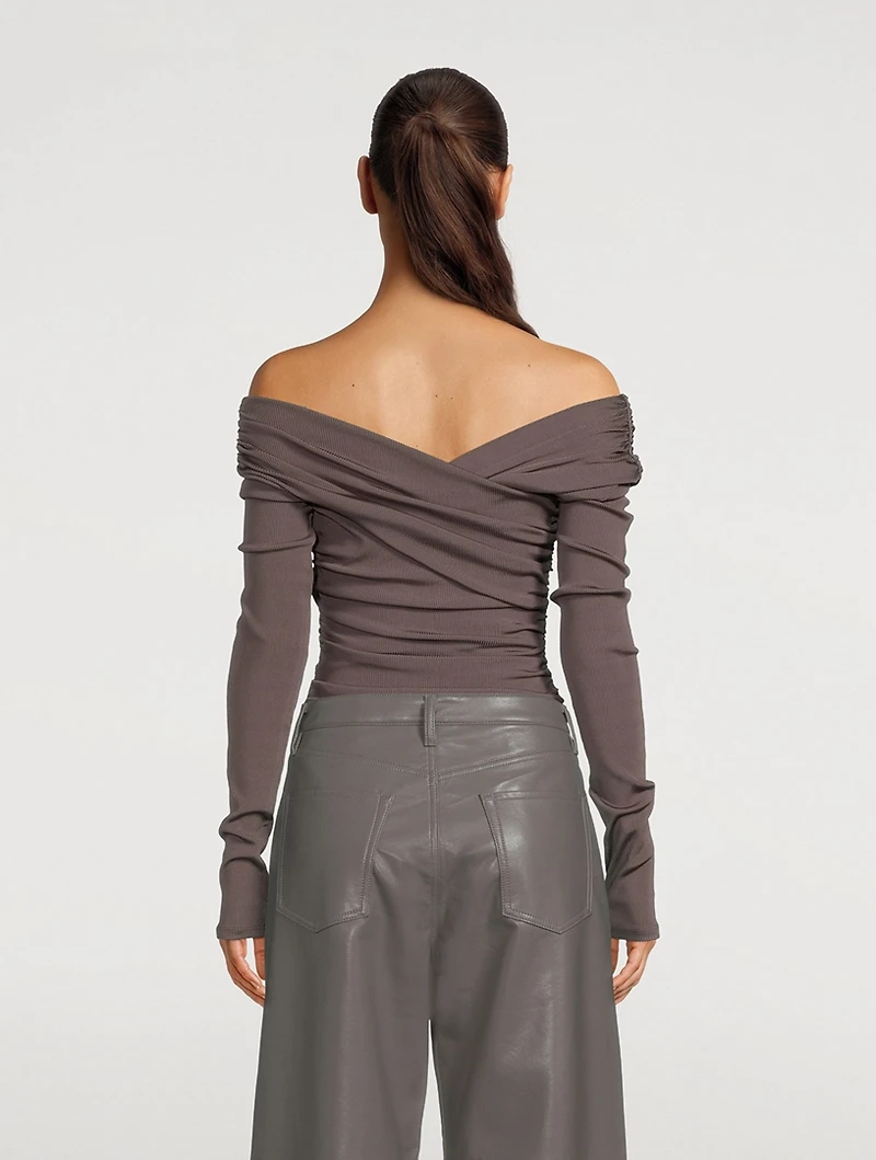 The Fonteyn Asymmetric Bodysuit