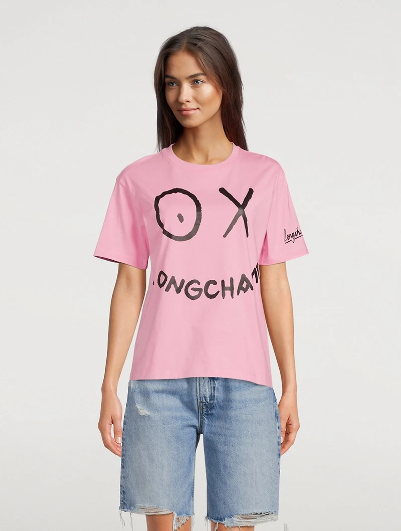 Longchamp x André Cotton T-Shirt