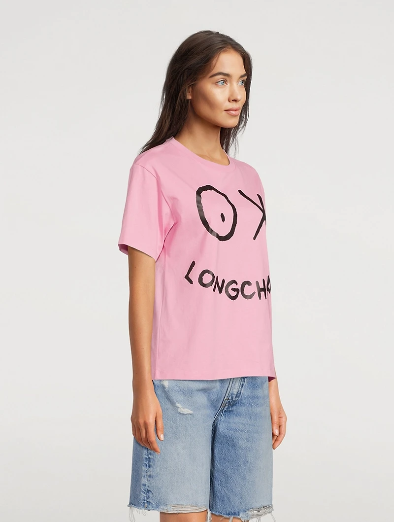 Longchamp x André Cotton T-Shirt