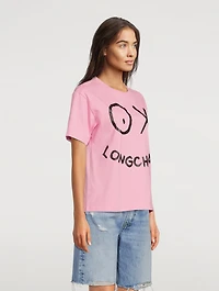 Longchamp x André Cotton T-Shirt