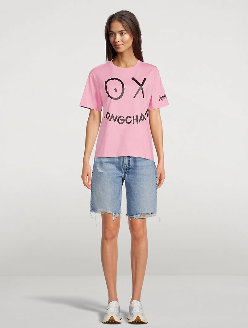 Longchamp x André Cotton T-Shirt