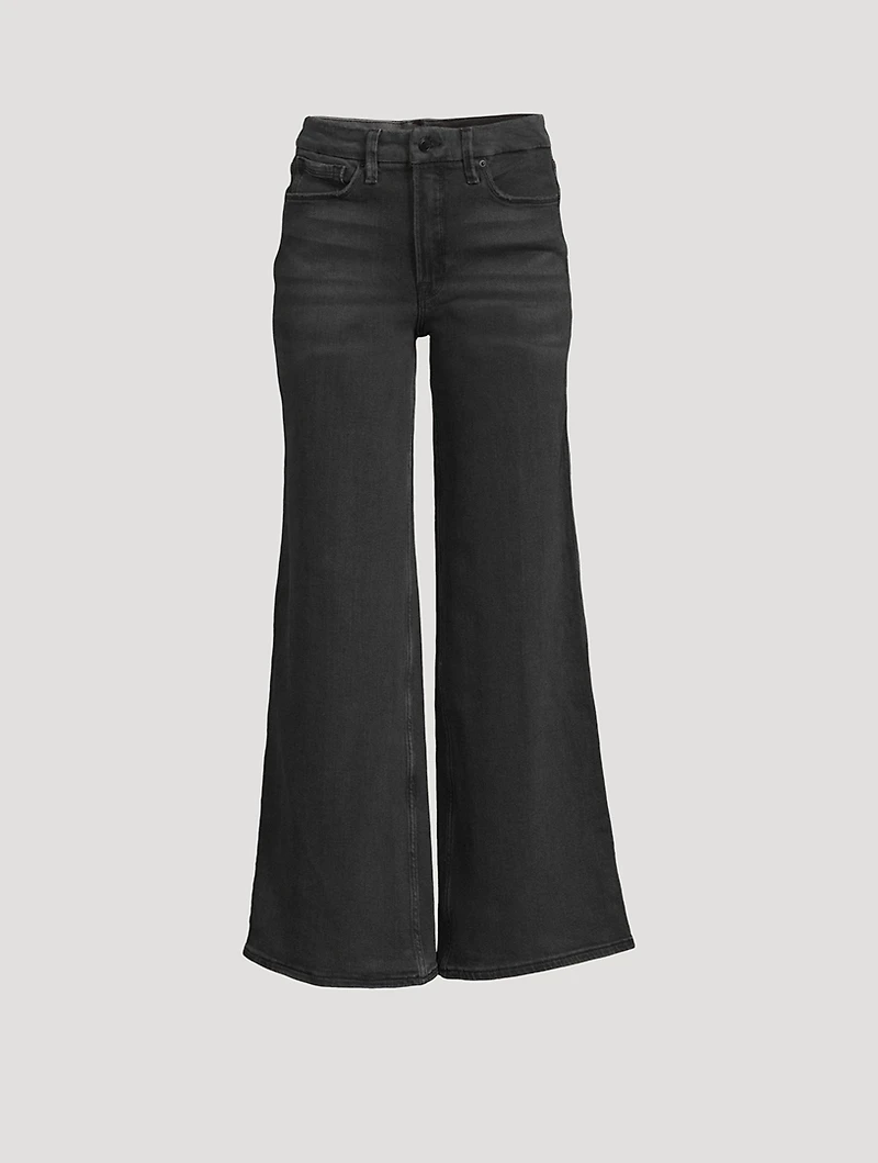 Good Waist Palazzo Flared Jeans