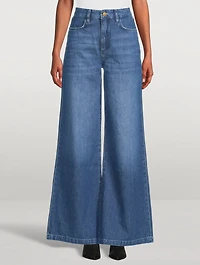 High-Rise Wide-Leg Jeans