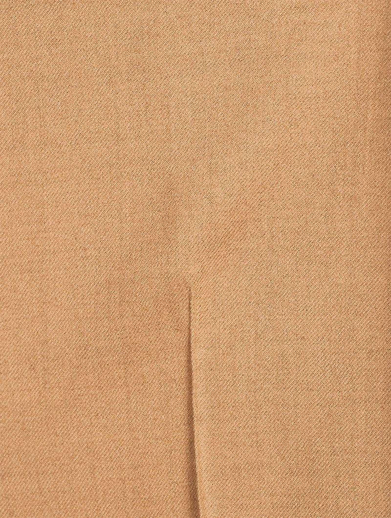 Melissa Flannel Stretch Wool Pants