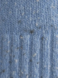 Colourblock Cashmere Turtleneck Sweater
