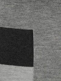 Novemberday Intarsia Cashmere And Silk Turtleneck