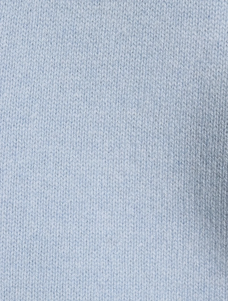 Reversible Cashmere Zip Cardigan