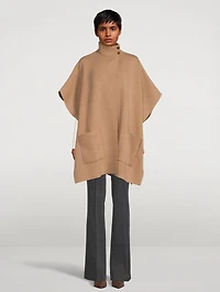 Reversible Cashmere Cape
