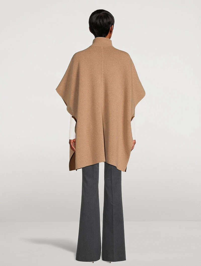 Reversible Cashmere Cape