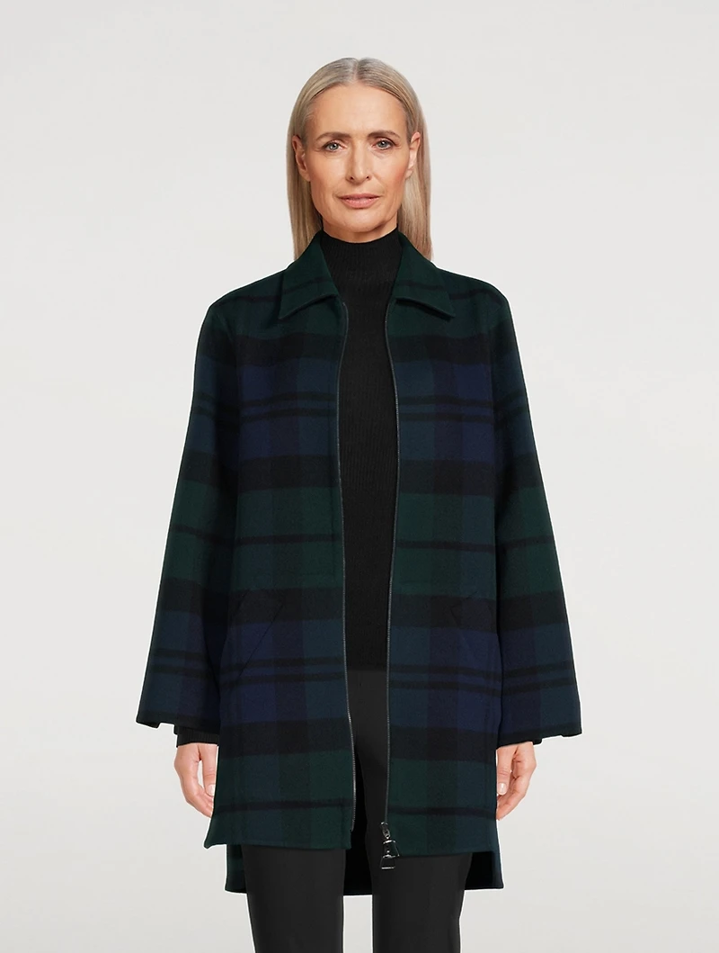 Fabiola Reversible Wool Jacket
