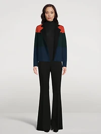 Reversible Cashmere Knit Jacket