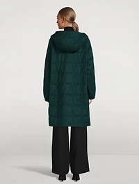 Cashmere Flannel Parka With Hood