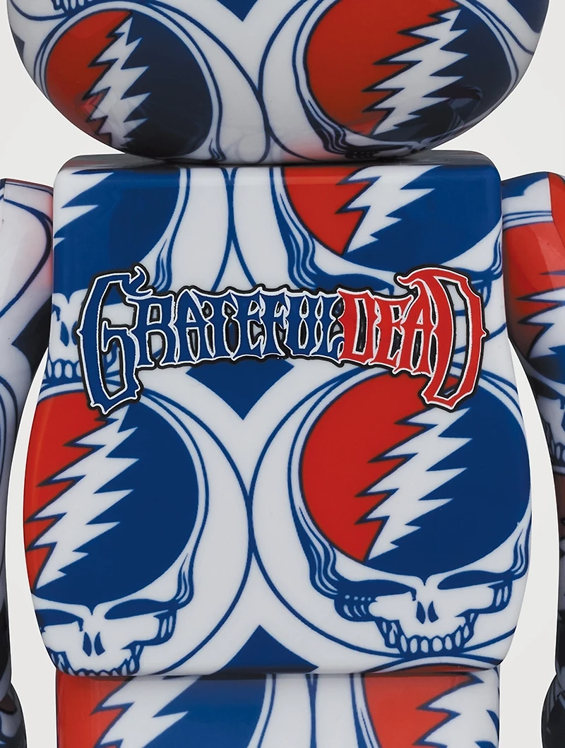 Grateful Dead (Steal Your Face) 100 & 400% Be@rbrick Set