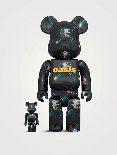 Oasis Knebworth 1996 (Liam Gallagher) 100% & 400% Be@rbrick Set