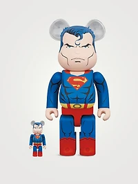 The Superman (Batman HUSH Version) 100% & 400% Be@rbrick Set