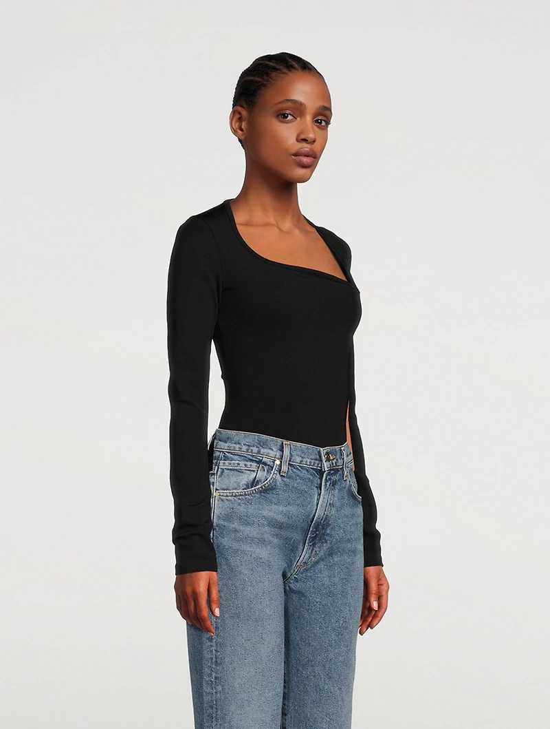 The Esme Asymmetric Bodysuit