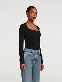 The Esme Asymmetric Bodysuit