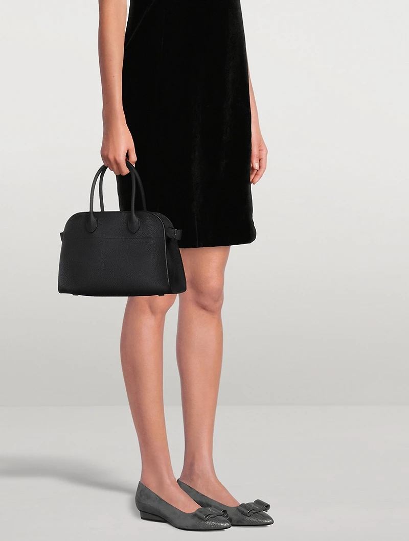 Viva Metallic Suede Ballet Flats