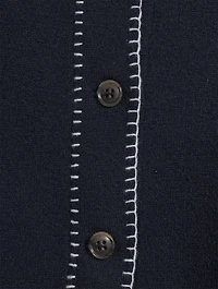 Billy Whipstitch Cashmere Cardigan