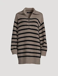 Nicola Striped Cashmere Sweater