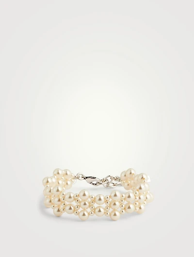 Faux Pearl Bracelet