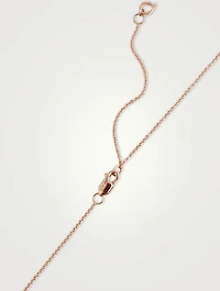 Wulu 18K Rose Gold Sautoir Necklace With Diamonds