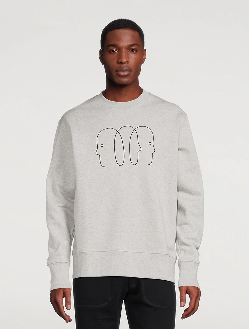 Geoff McFetridge x Arne Faces Sweatshirt