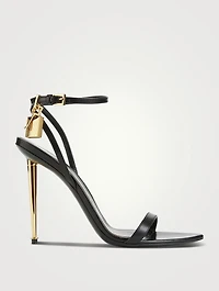 Leather Sandals With Padlock