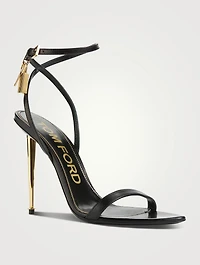 Leather Sandals With Padlock