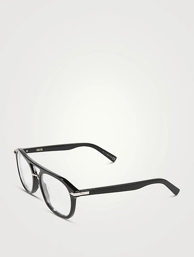 DiorBlackSuitO N1I Aviator Optical Glasses