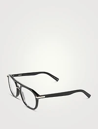 DiorBlackSuitO N1I Aviator Optical Glasses